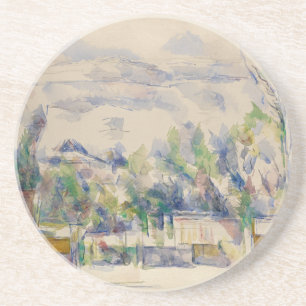 Die Terrasse im Garten von Les Lauves, Cezanne Getränkeuntersetzer