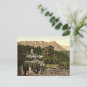 Die Terrasse, Schloss Linderhof, Oberbayern, Deuts Postkarte (Stehend Vorderseite)