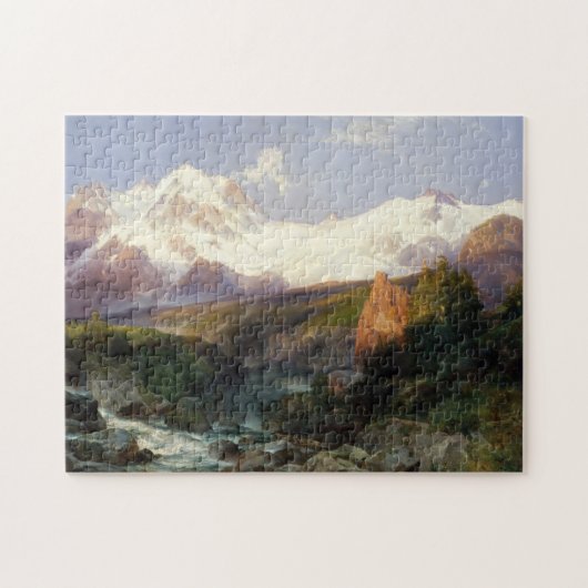 Die Teton Strecke Puzzle (Horizontal)