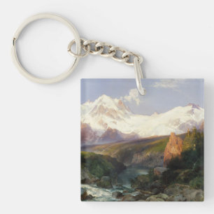 Die Teton Strecke Schlüsselanhänger