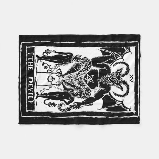 Die Teufel-Decke Fleecedecke (Vorderseite (Horizontal))