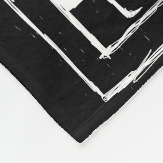 Die Teufel-Decke Fleecedecke (Ecke)