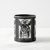 Die Teufel-Karten-Kaffee-Tasse Tasse (Zentrum)