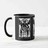 Die Teufel-Karten-Kaffee-Tasse Tasse (Links)