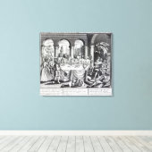 Die teuflische Maskerade Leinwanddruck (Insitu (Holzboden))