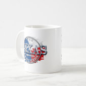 Die Texas-Ausstatterlonghorn-Tasse Kaffeetasse (Vorderseite Links)