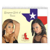 Die Texas-Kalender-Mädchen 2010 12-monatig Kalender (Titelbild)