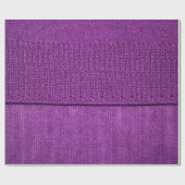 die Textur des Strickstoffes, ein schlichtes lila Geschenkpapier (Flach)