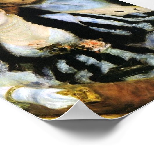 Die Theater-Box von Renoir Poster (Ecke)