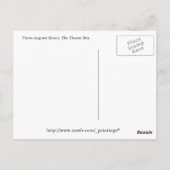 Die Theater-Box von Renoir Postkarte (Rückseite)