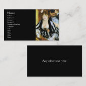 Die Theater-Box von Renoir Visitenkarte (Vorne/Hinten)