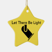 Die Theaterbeleuchtungs-Verzierung ", die dort Keramikornament (Rechts)