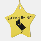 Die Theaterbeleuchtungs-Verzierung ", die dort Keramikornament (Links)