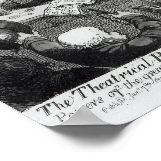 Die Theaterblase Poster (Ecke)