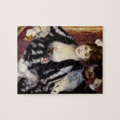 Die Theaterbox von Renoir Impressionist Malerei Puzzle (Horizontal)