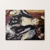 Die Theaterbox von Renoir Impressionist Malerei Puzzle (Horizontal)