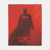 Die Theaterposter-Grafik von Batman Red Rain Fleecedecke (Vorderseite)