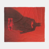 Die Theaterposter-Grafik von Batman Red Rain Fleecedecke (Vorderseite (Horizontal))