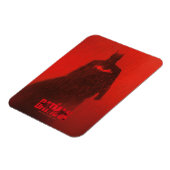 Die Theaterposter-Grafik von Batman Red Rain Magnet (Linke Seite)