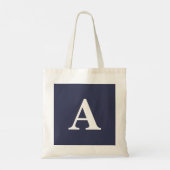 Die "Themed Monogram Tote Bag" von Frau Lover Tragetasche (Rückseite)