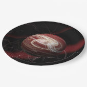 Die Themen des Kosmos Pappteller (Schrägansicht)