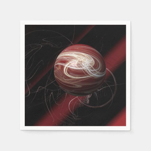 Die Themen des Kosmos Serviette (Vorderseite)