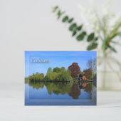 Die Themse auf der Postkarte von Cookham (Stehend Vorderseite)