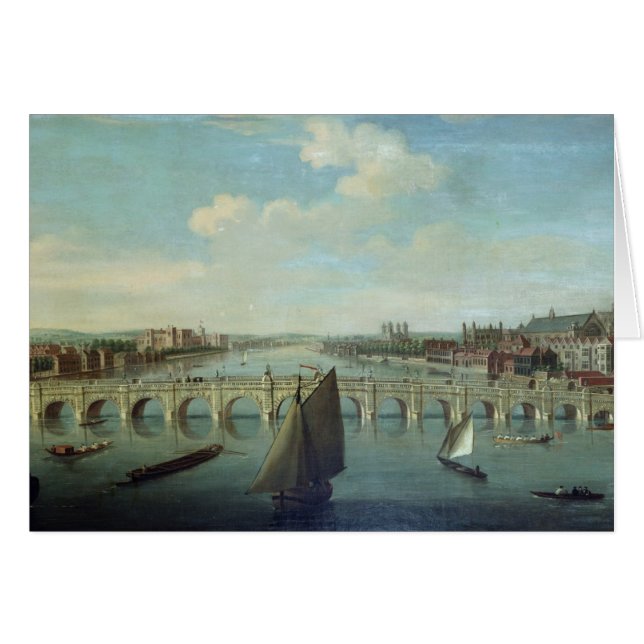 Die Themse in Westminster (Vorderseite (Horizontal))