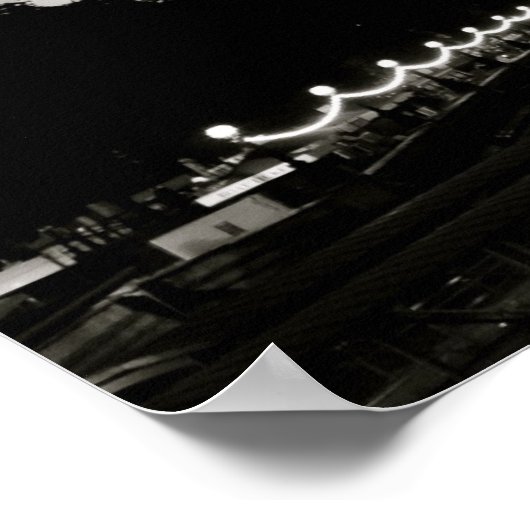 Die Themse Poster (Ecke)