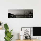 Die Themse Poster (Heimbüro)