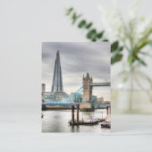 Die Themse Postkarte (Stehend Vorderseite)