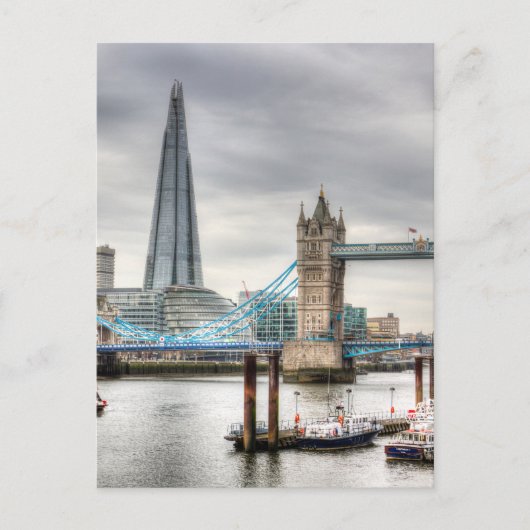 Die Themse Postkarte (Vorderseite)