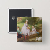 Die Themse-Schwäne Button (Vorne & Hinten)