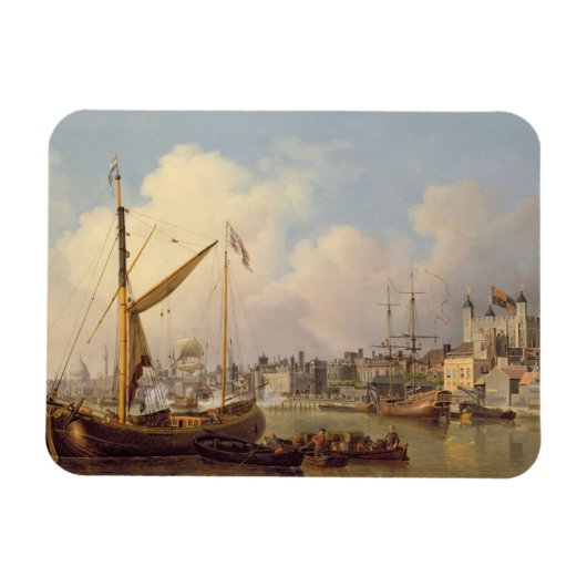 Die Themse und der Tower von London, angeblich Magnet (Horizontal)