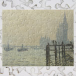 Die Themse unter Westminster von Claude Monet Puzzle<br><div class="desc">Die Themse Below Westminster (1871) von Claude Monet ist ein Vintages impressionistisches nautisches Gemälde mit maritimer Seeküste in der Ferne mit Westminster Abtei und Booten an der Themse. Über den Künstler: Claude Monet (1840-1926) war Gründer der französischen impressionistischen Malerei, wobei die meisten seiner Gemälde "en plein air" (im Freien) Stil...</div>