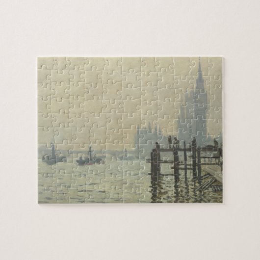 Die Themse unter Westminster von Claude Monet Puzzle (Horizontal)