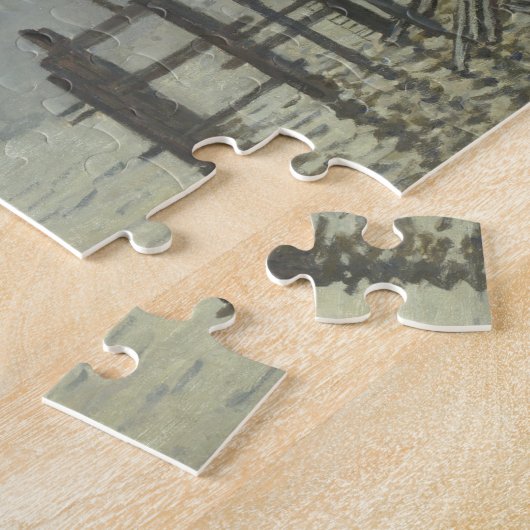 Die Themse unter Westminster von Claude Monet Puzzle (Seite)