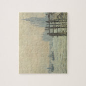 Die Themse unter Westminster von Claude Monet Puzzle (Vertikal)