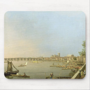 Die Themse von der Terrasse von Somerset-Haus, Klo Mousepad