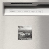 Die Themse von Richmond Hill Magnet (In Situ (Geschirrspüler))