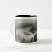 Die Themse von Richmond-Hügel Zweifarbige Tasse (Vorderseite Links)