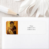 Die Theotokos des Wladimir-Orthodoxen Ikons (Insitu)