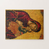 Die Theotokos und das Christ Child Icon Puzzle (Horizontal)
