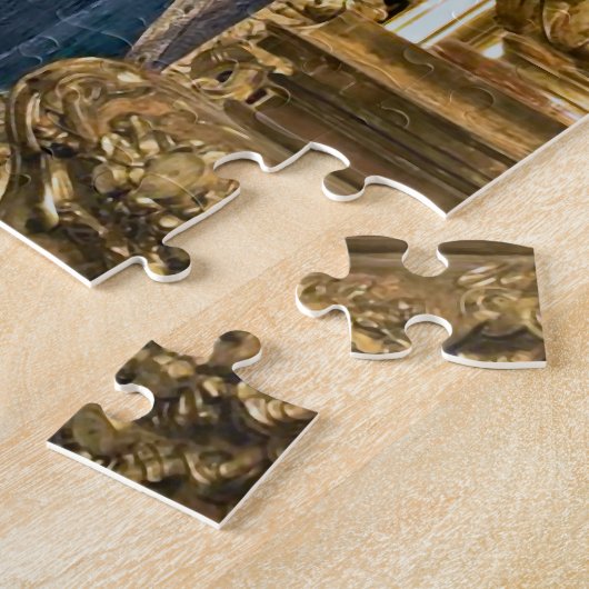 Die Theotokos und das orthodoxe Christkindlsymbol Puzzle (Seite)