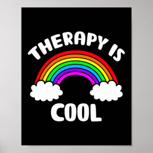 Die Therapie des Gesundheitsbewusstseins ist Cool  Poster