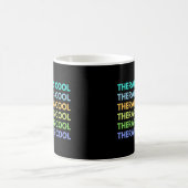 Die Therapie ist Cool Kaffeetasse (Mittel)