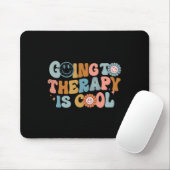 Die Therapie ist Cooler Retro-Feminist Mousepad (Mit Mouse)