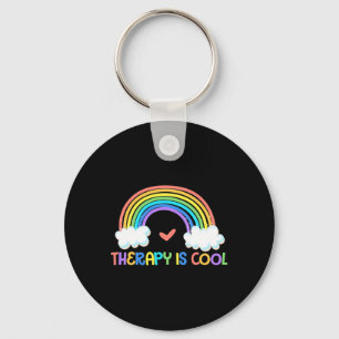 Die Therapie ist ein Cooler Therapeut für psychisc Schlüsselanhänger