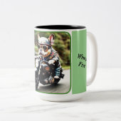 Die Therapie ist eine teure Tasse für Fahrradfahre (VorderseiteRechts)