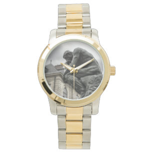 Die Thinker Rodin Paris-Skulptur Armbanduhr